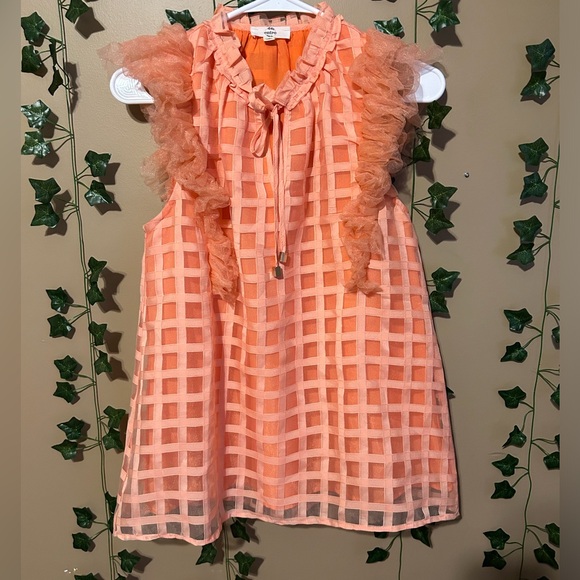 entro Tops - 🛑 SOLD~Coral Top